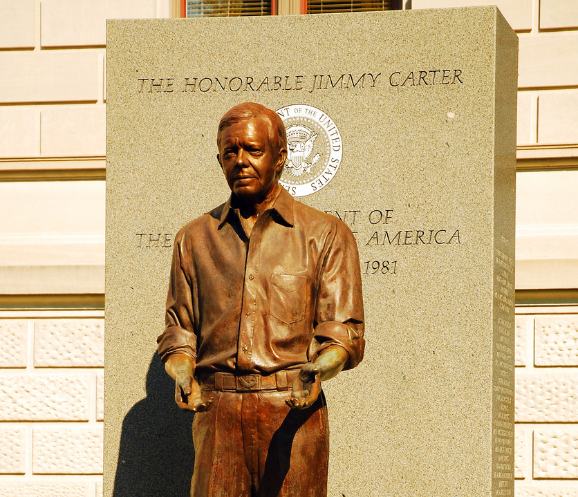 ‘I’m standing on his shoulders’: Jimmy Carter’s legacy of cham­pi­oning diversity, equity and inclusion lives on